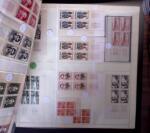 1900-59 Collections de blocs de 4 coins-datés ou