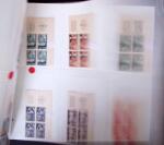 1900-59 Collections de blocs de 4 coins-datés ou