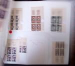 1900-59 Collections de blocs de 4 coins-datés ou