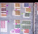 1900-59 Collections de blocs de 4 coins-datés ou