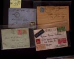 1850-1960 Très intéressant lot de lettre avec cursive