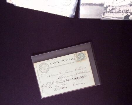 1850-1960 Très intéressant lot de lettre avec cursive