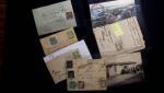 1783-1955 Très intéressant lot de lettres avec cachets