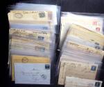 1783-1955 Très intéressant lot de lettres avec cachets