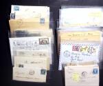 1783-1955 Très intéressant lot de lettres avec cachets
