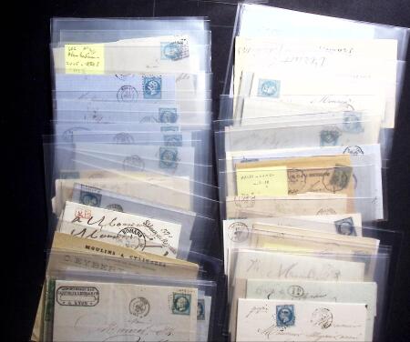 1783-1955 Très intéressant lot de lettres avec cachets