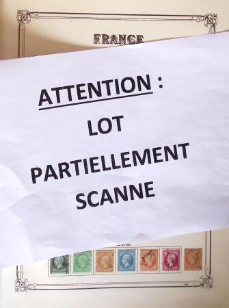 1843-2000 Used collections of France, Switzerland,