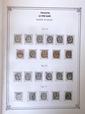 1843-2000 Used collections of France, Switzerland,