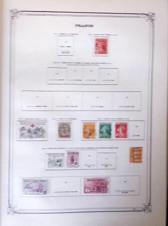 1843-2000 Used collections of France, Switzerland,