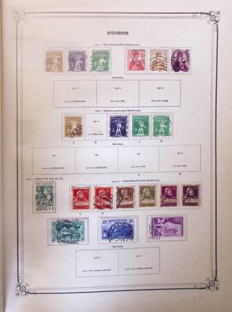 1843-2000 Used collections of France, Switzerland,