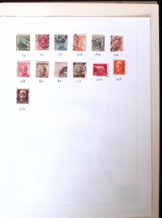 1843-2000 Used collections of France, Switzerland,