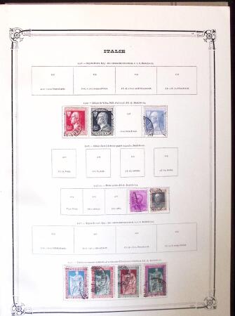 1843-2000 Used collections of France, Switzerland,