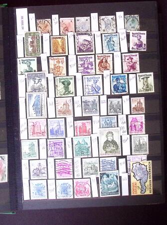 1843-2000 Used collections of France, Switzerland,