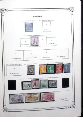 1876-1979 Collection de neufs en 2 albums Yvert, bien