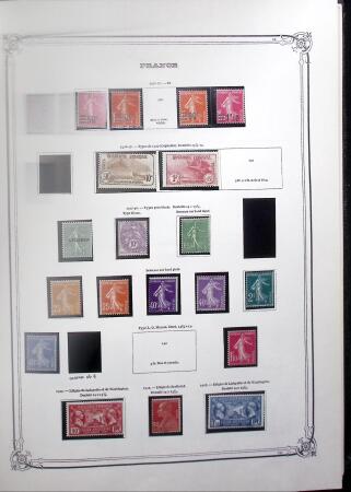 1876-1979 Collection de neufs en 2 albums Yvert, bien