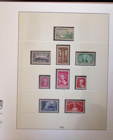 1900-75 Solide collection neuve de France avec Mouchon,