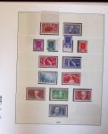 1900-75 Solide collection neuve de France avec Mouchon,
