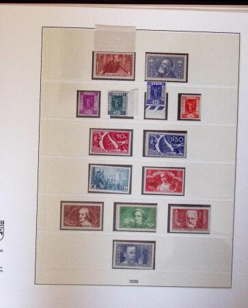 1900-75 Solide collection neuve de France avec Mouchon,