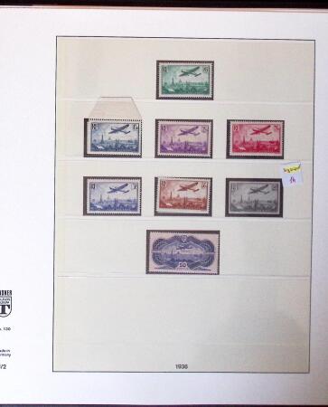 1900-75 Solide collection neuve de France avec Mouchon,