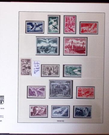 1900-75 Solide collection neuve de France avec Mouchon,