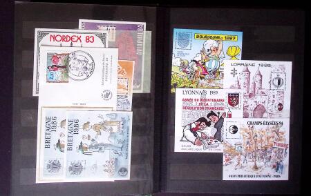 1900-75 Solide collection neuve de France avec Mouchon,