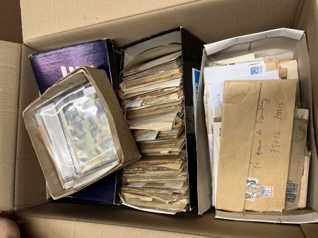 1900-55 Accumulation de lettres semi-modernes de