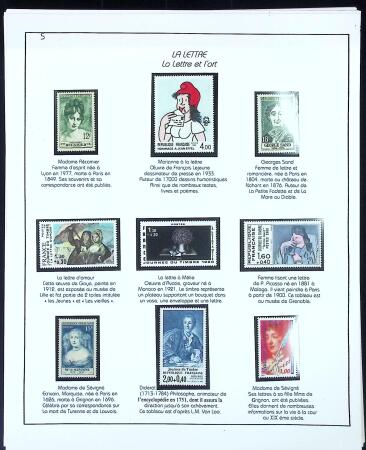 Collection d'exposition sur la Scripophilie (actions
