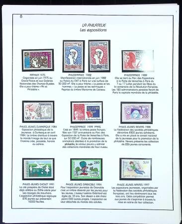 Collection d'exposition sur la Scripophilie (actions