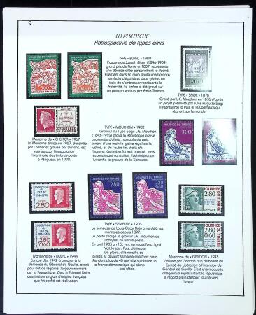 Collection d'exposition sur la Scripophilie (actions