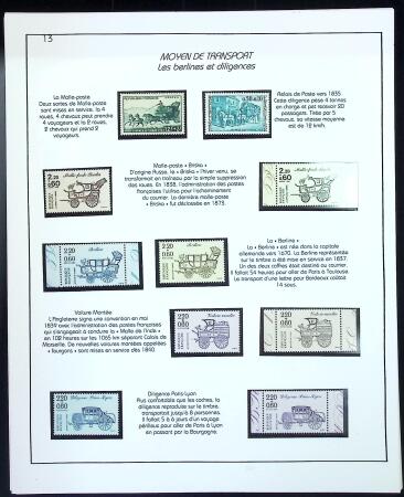 Collection d'exposition sur la Scripophilie (actions