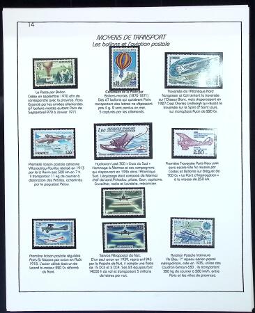 Collection d'exposition sur la Scripophilie (actions