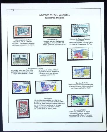 Collection d'exposition sur la Scripophilie (actions