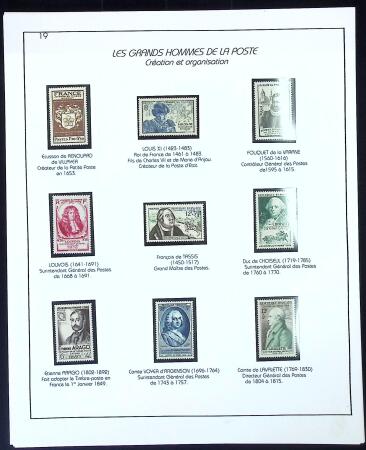 Collection d'exposition sur la Scripophilie (actions