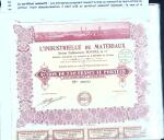 Collection d'exposition sur la Scripophilie (actions