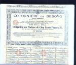 Collection d'exposition sur la Scripophilie (actions