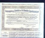 Collection d'exposition sur la Scripophilie (actions
