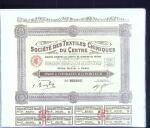 Collection d'exposition sur la Scripophilie (actions