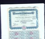 Collection d'exposition sur la Scripophilie (actions