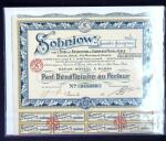 Collection d'exposition sur la Scripophilie (actions