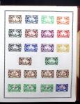 1943-1979 Collections des colonies avant et après