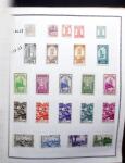 1943-1979 Collections des colonies avant et après