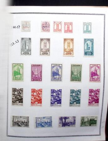 1943-1979 Collections des colonies avant et après