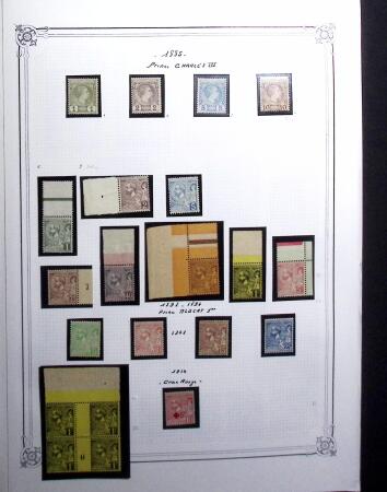 1885-2010, Collection neuve de Monaco en quatre albums,