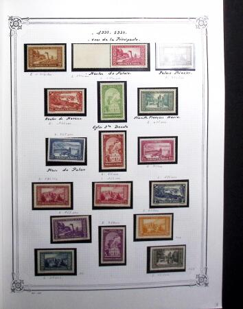 1885-2010, Collection neuve de Monaco en quatre albums,