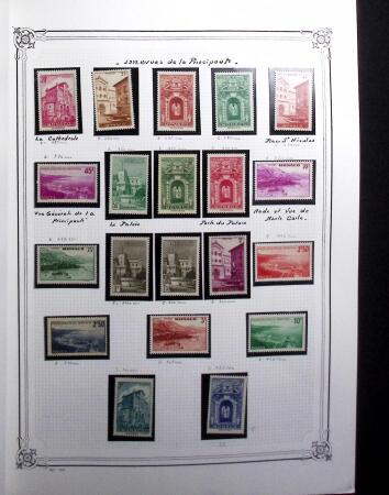 1885-2010, Collection neuve de Monaco en quatre albums,