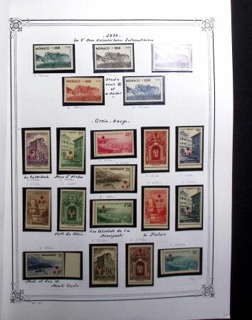 1885-2010, Collection neuve de Monaco en quatre albums,