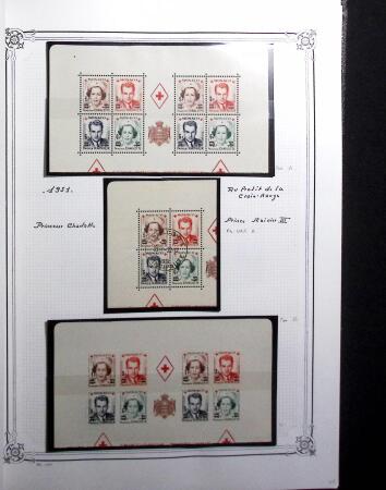 1885-2010, Collection neuve de Monaco en quatre albums,
