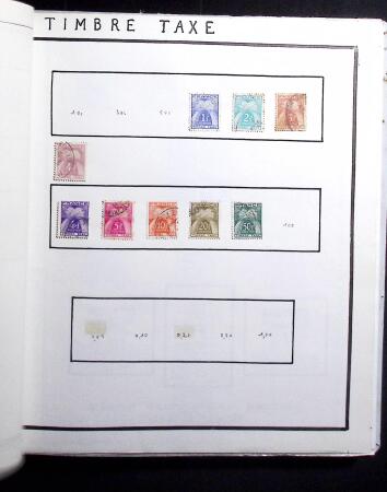 1855-2007 Collection en 8 albums bien suivie en neufs