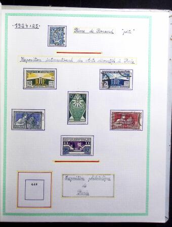 1855-2007 Collection en 8 albums bien suivie en neufs