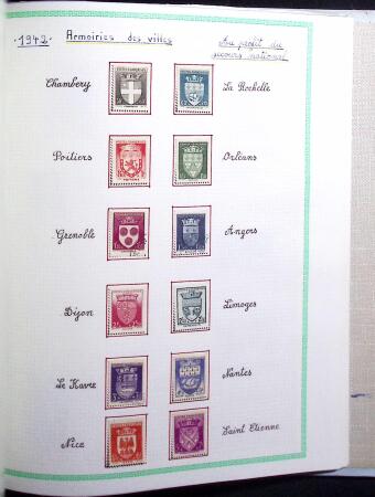1855-2007 Collection en 8 albums bien suivie en neufs
